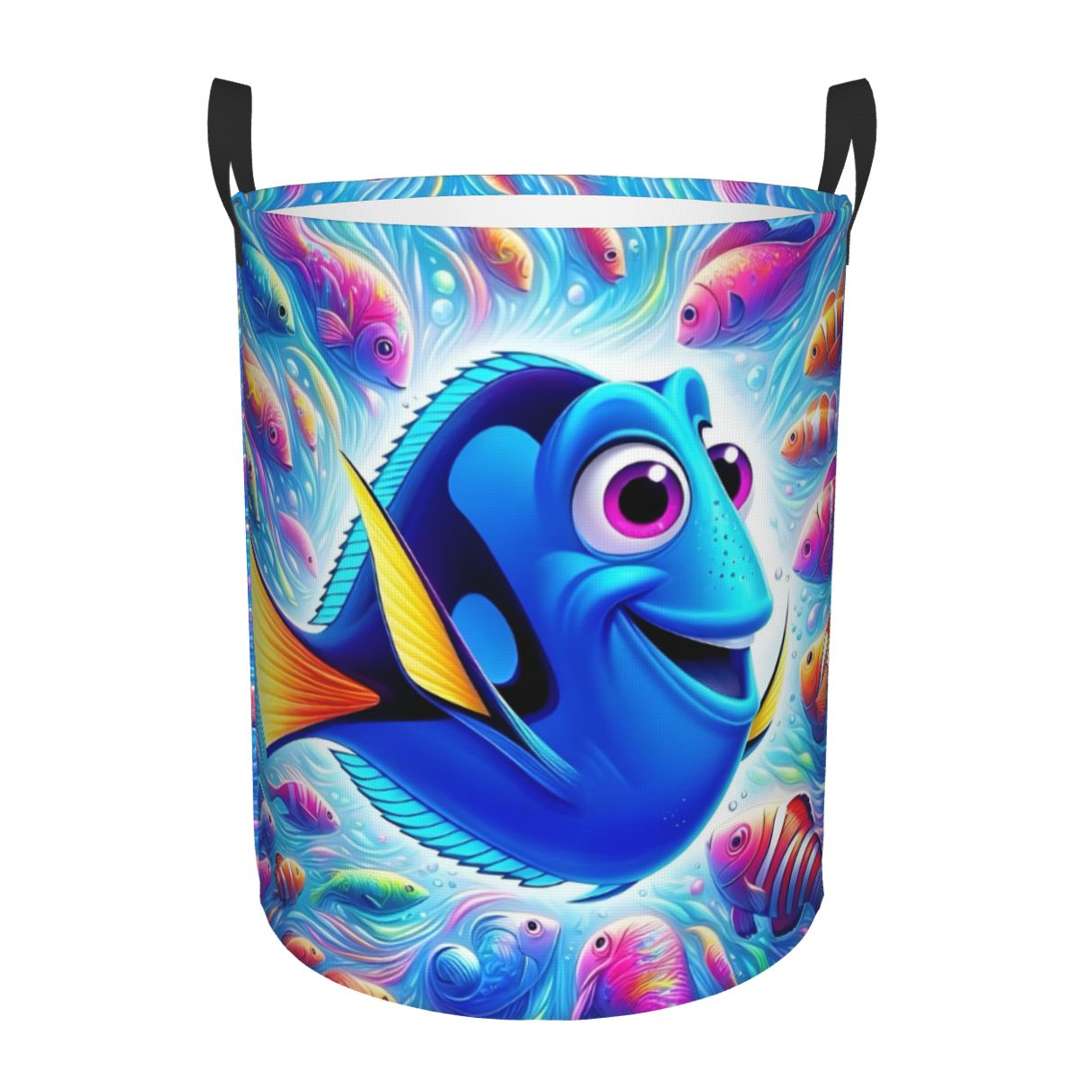 Baby Nursery Laundry Hamper - Finding Nemo Anime Laundry Basket Collapsible
