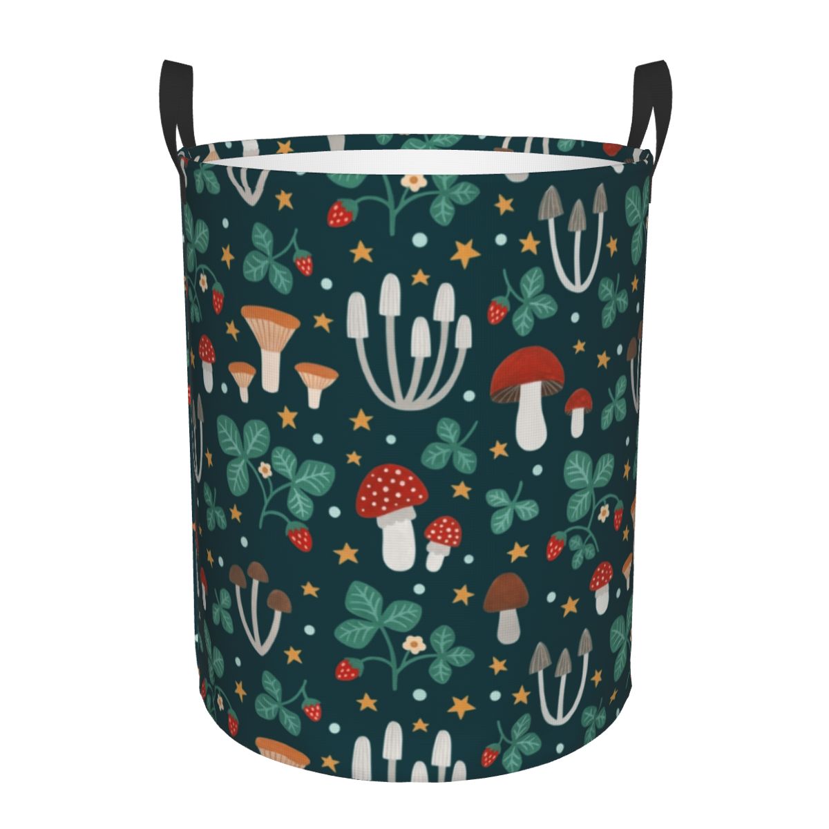 Baby Nursery Laundry Hamper - Magic Forest Laundry Basket Collapsible Psychedelic