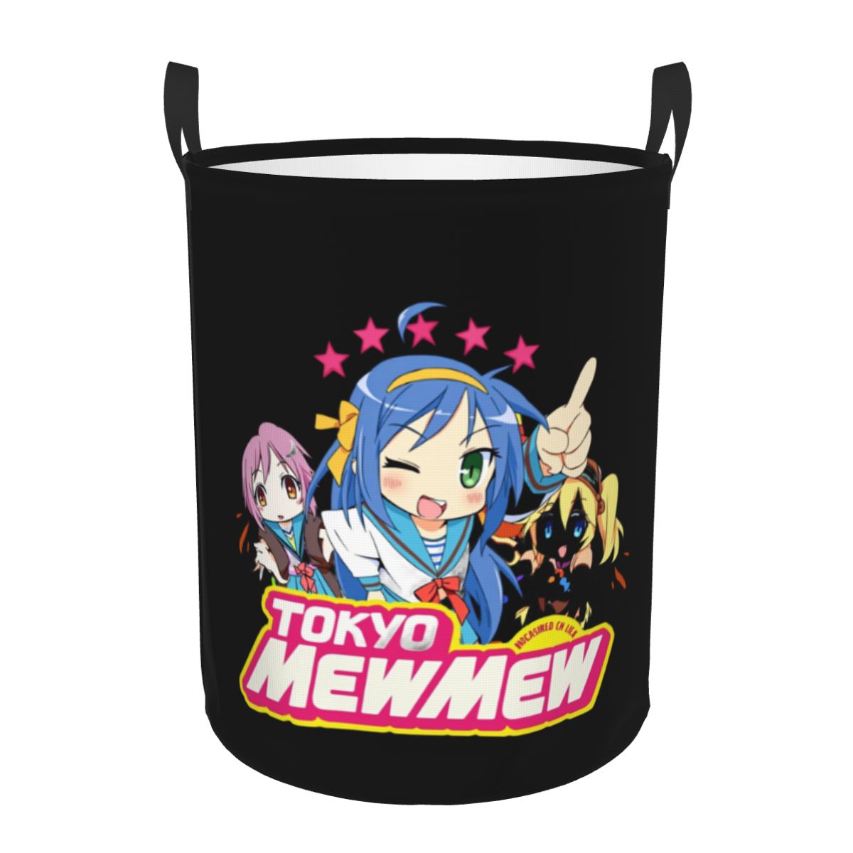 Baby Nursery Laundry Hamper - Lucky Stars Kawaii Japane Anime Laundry