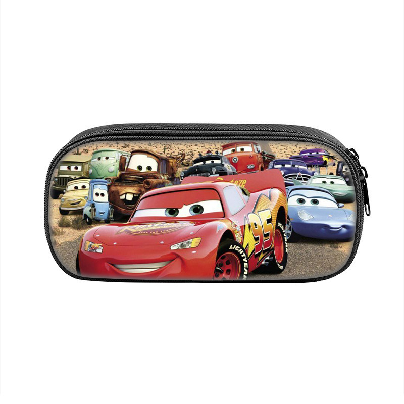Storage Basket Fabric - Cartoon Cars movies learning stationery elementary