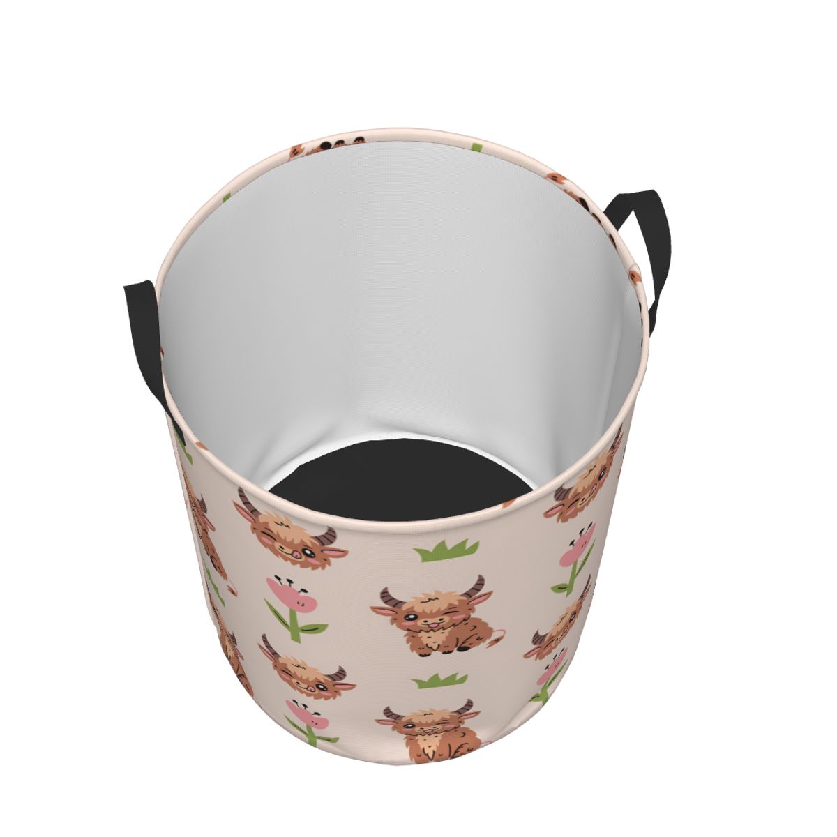 Cute Baby Highland Cows Laundr - огляд і ціна Baby Nursery Laundry Hamper