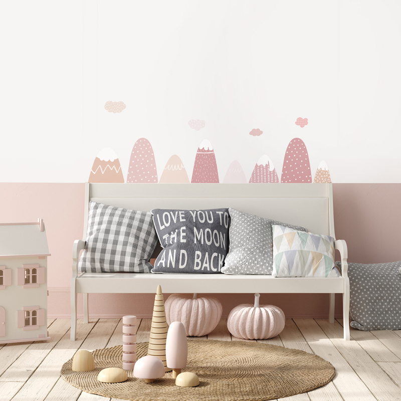 Nordic Home Decor Warm Hot Air - огляд і ціна Baby Nursery Murals