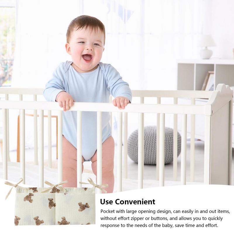Baby Crib Organizer Cot Caddy  - огляд і ціна Baby Nursery Animal Prints