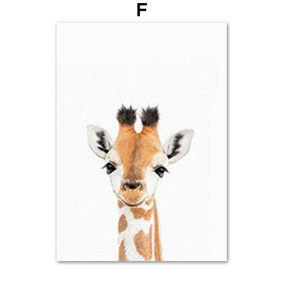 Baby Animal Nursery Wall Art P - огляд і ціна Baby Nursery Jungle Animals
