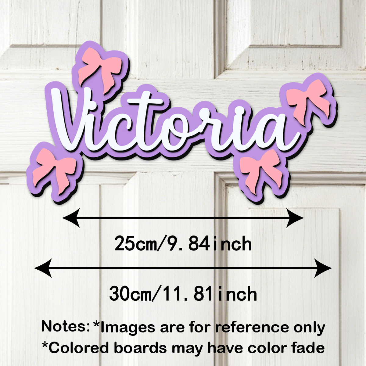 Personalized Bow Accent Wooden - огляд і ціна Baby Nursery Accent Wall
