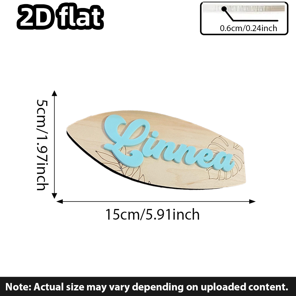 Surfboard Baby Name Signboard  - огляд і ціна Baby Nursery In