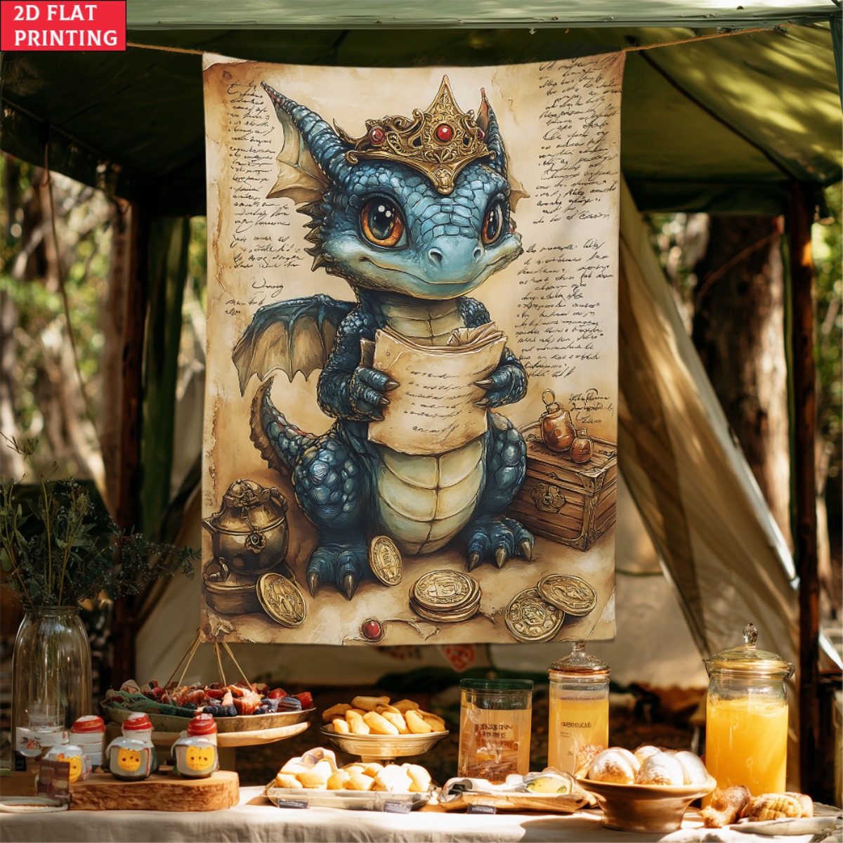 Dragon baby crown treasure fan - огляд і ціна Baby Nursery Modern