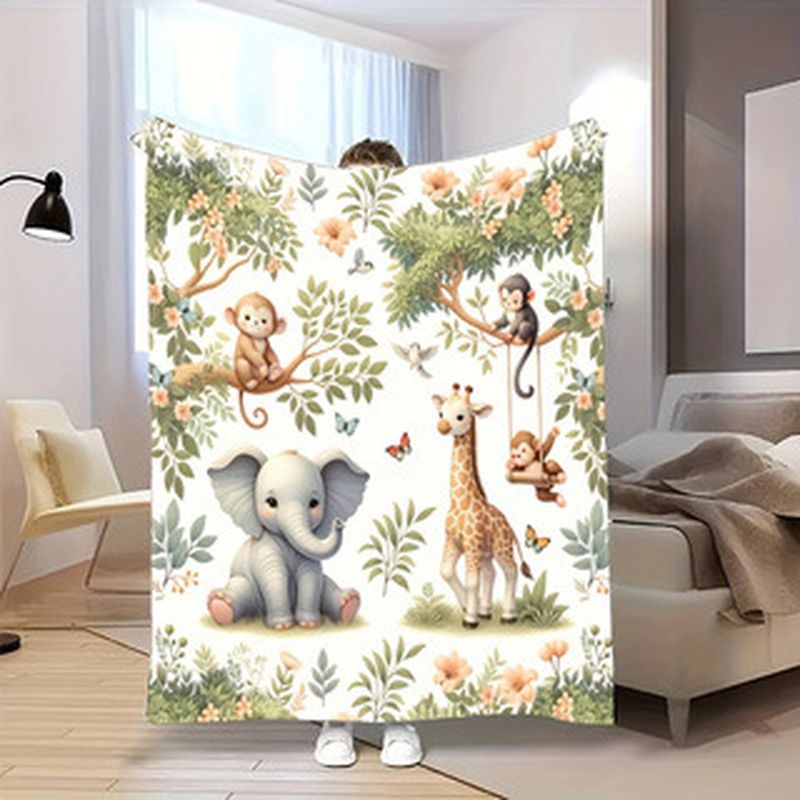VIKAMA Watercolor Jungle Anima - огляд і ціна Baby Nursery Jungle Animals