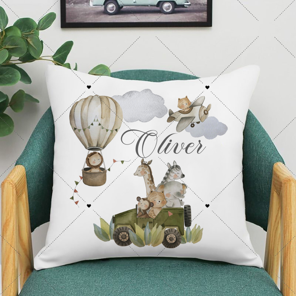 Personalised Woodland Animal P - огляд і ціна Baby Nursery Jungle Animals