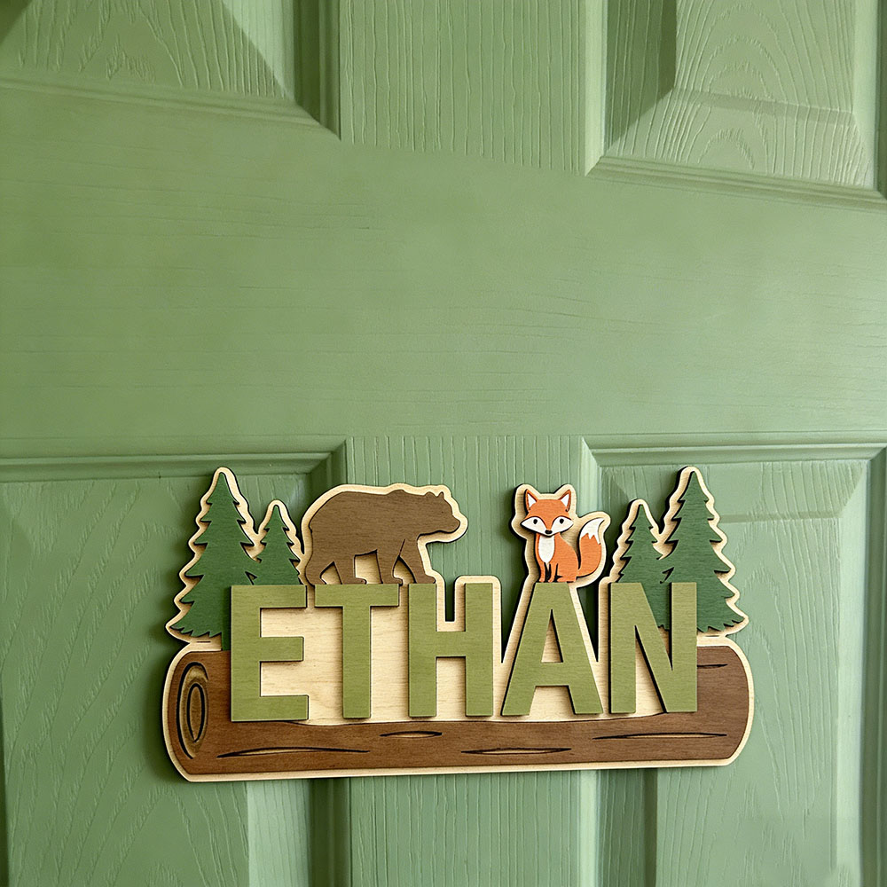 Woodland Forest Animal Persona - огляд і ціна Baby Nursery In