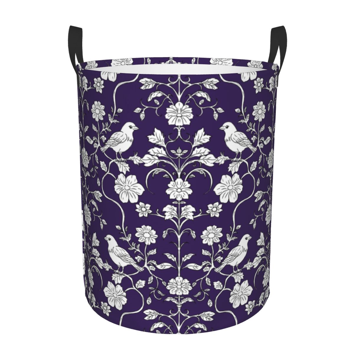 Birds And Flowers Pattern Laun - огляд і ціна Baby Nursery Laundry Hamper