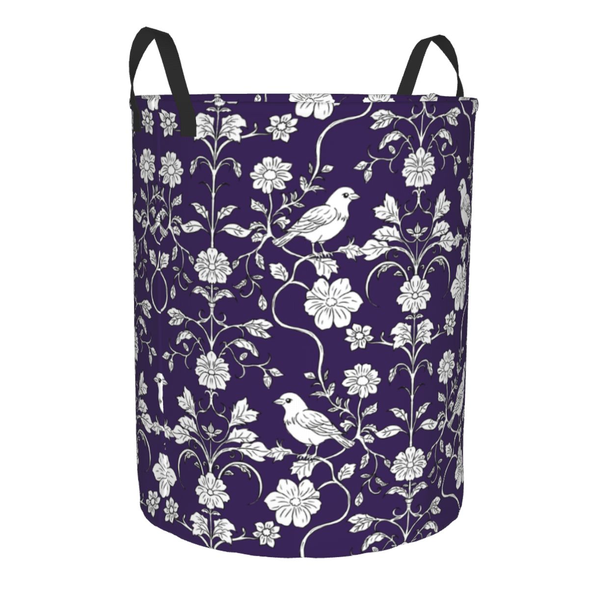 Birds And Flowers Pattern Laun - огляд і ціна Baby Nursery Laundry Hamper