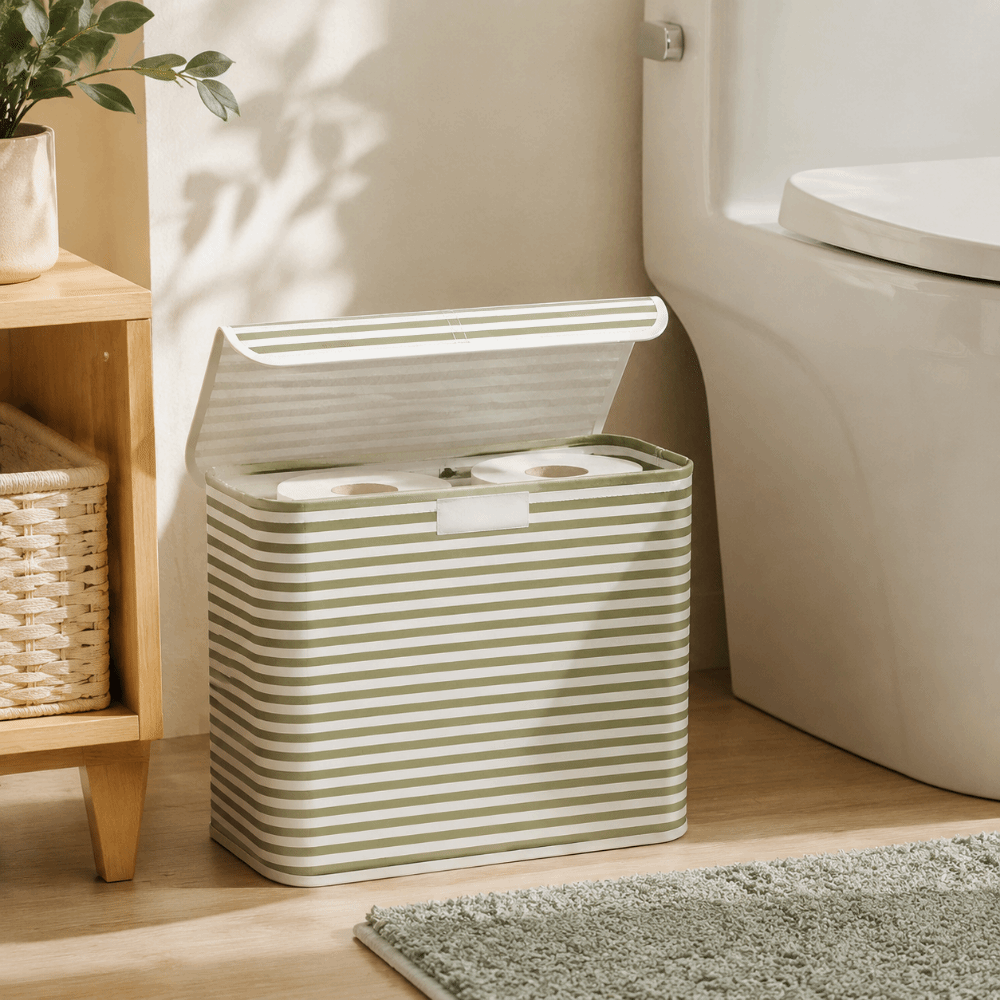 Minimalist Foldable Toilet Pap - огляд і ціна Storage Basket Fabric