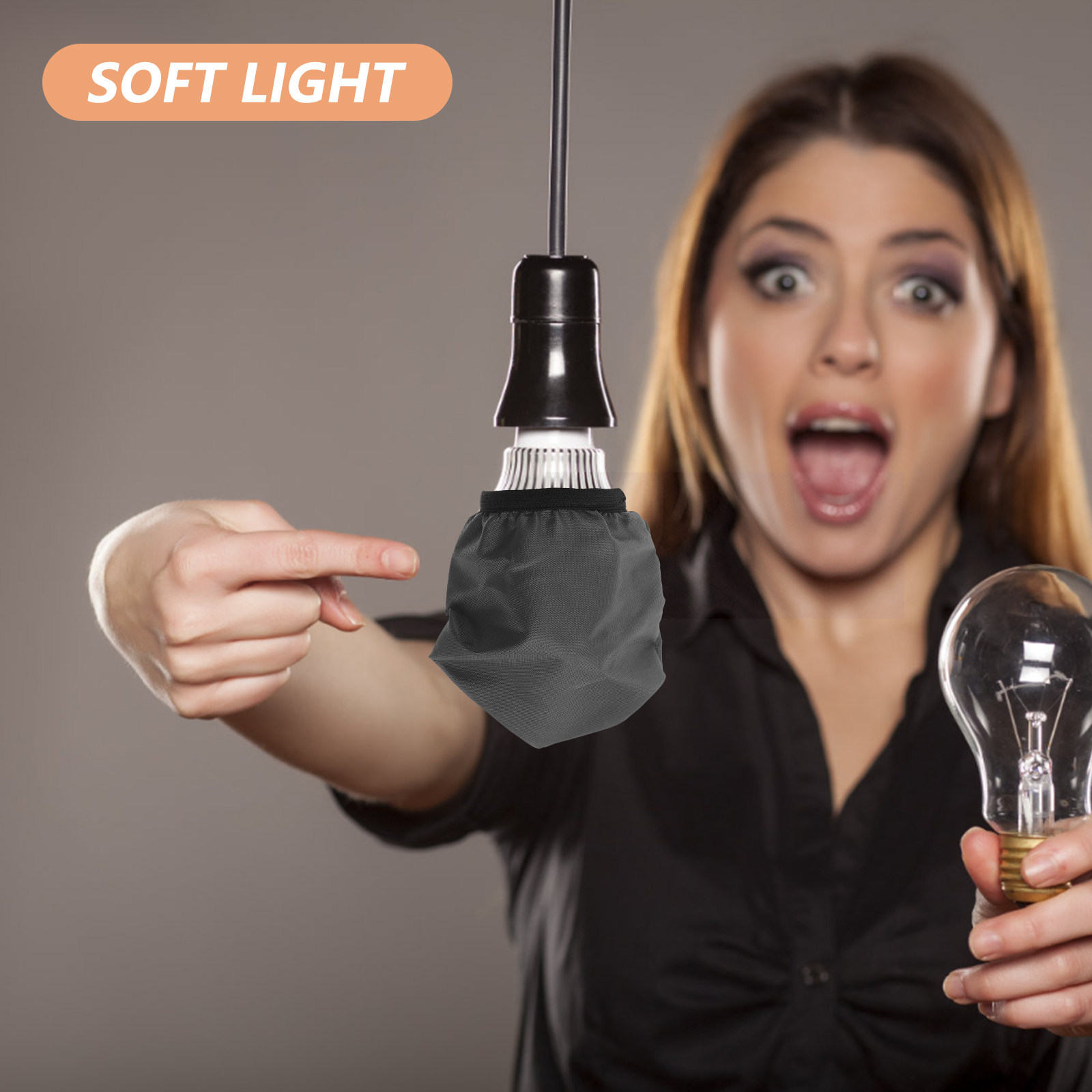 Baby Anti-Glare Light Bulb Cov - огляд і ціна Baby Nursery Lampshade