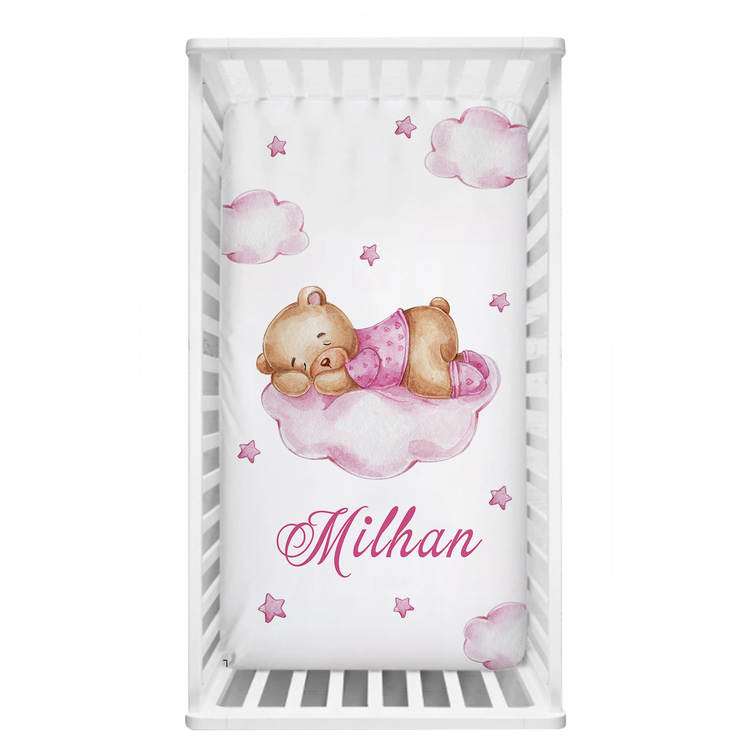 LVYZIHO Sleeping Bear Custom N - огляд і ціна Baby Nursery Animal Prints