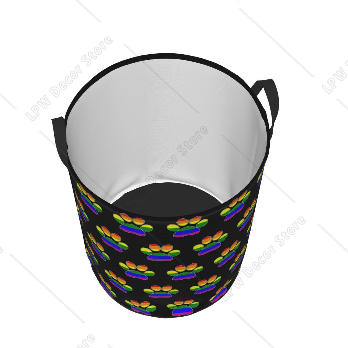 Custom LGBT Pride Gay Paw Laun - огляд і ціна Baby Nursery Laundry Hamper