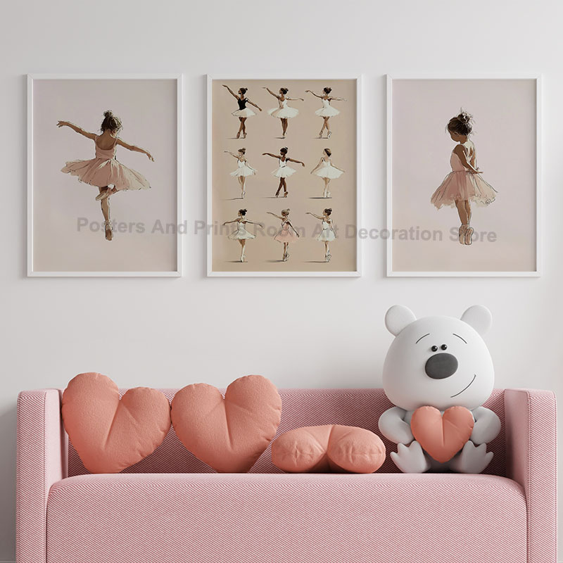 Modern Pink Baby Girl Ballet S - огляд і ціна Baby Nursery Pink
