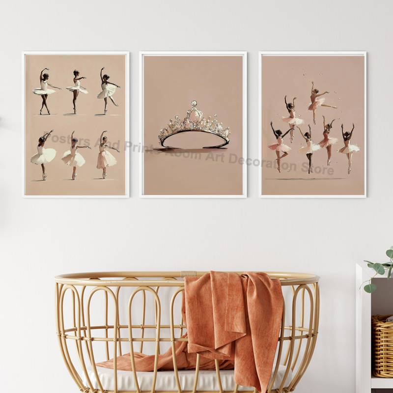 Modern Pink Baby Girl Ballet S - огляд і ціна Baby Nursery Pink