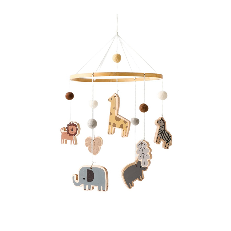 X18A-Baby Mobile For Crib - Ju - огляд і ціна Baby Nursery Jungle Animals