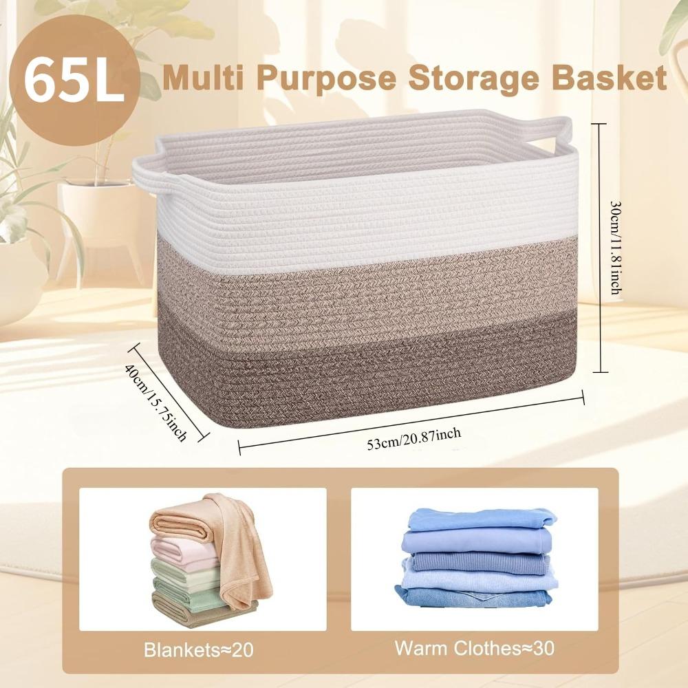 Extra Large 65L Woven Storage  - огляд і ціна Baby Nursery Laundry Hamper