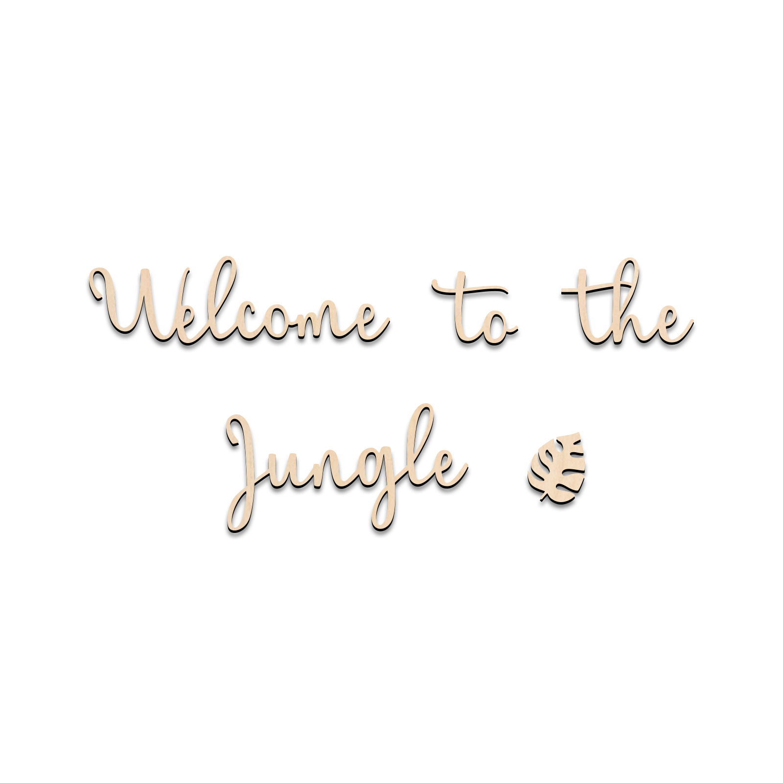 Welcome to the Jungle Wooden S - огляд і ціна Baby Nursery Jungle Animals