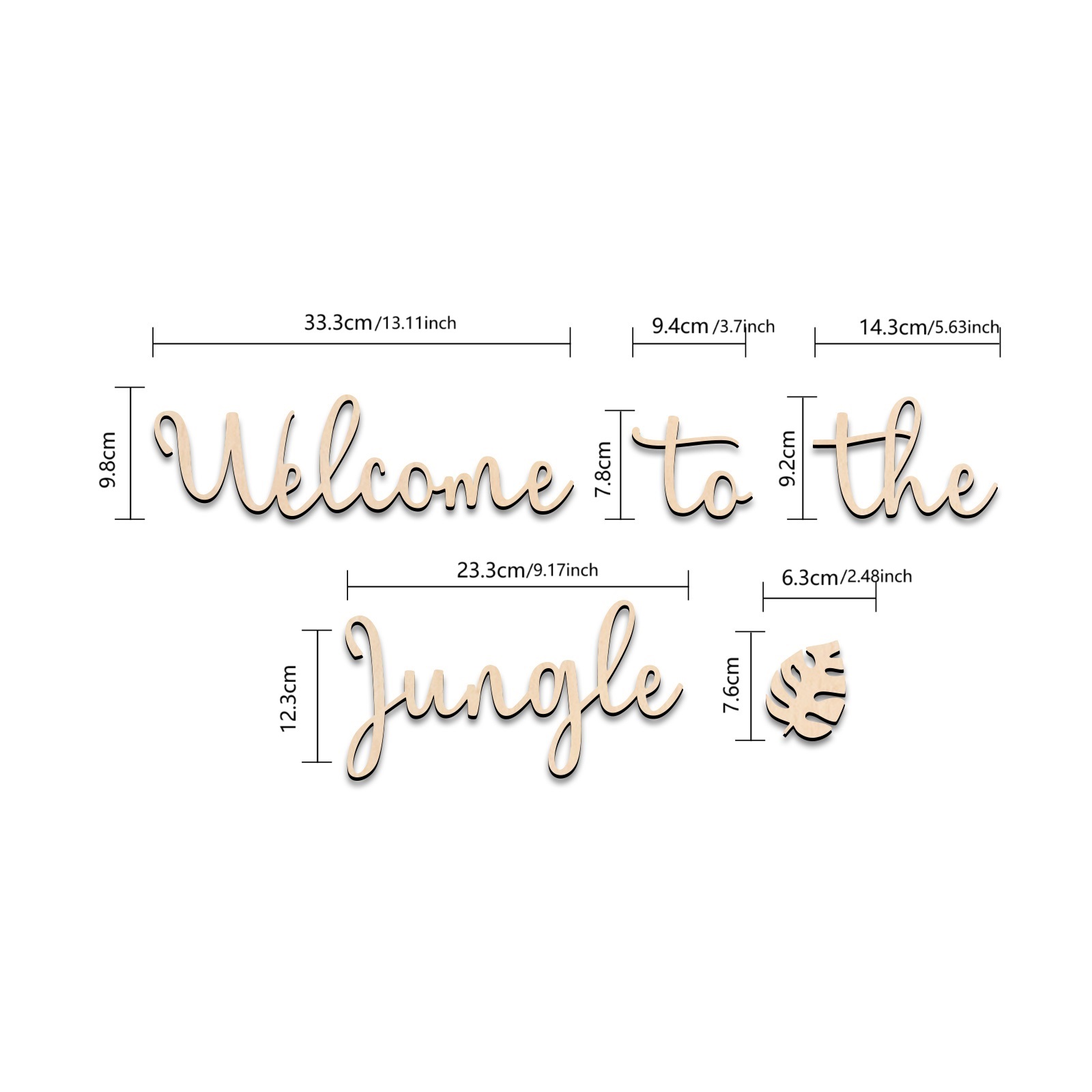 Welcome to the Jungle Wooden S - огляд і ціна Baby Nursery Jungle Animals