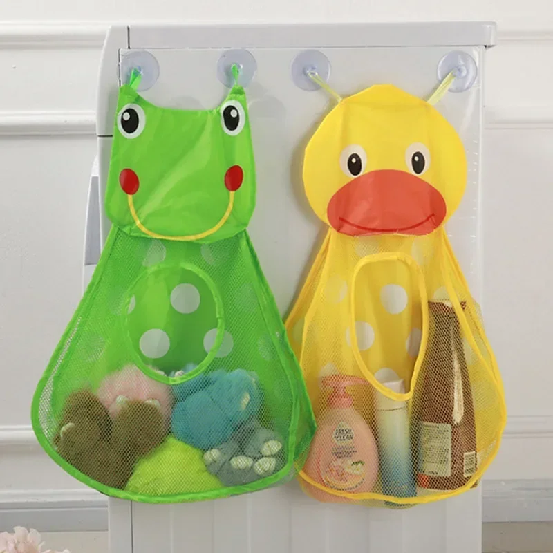 Baby Bathroom Mesh Bag Cartoon - огляд і ціна Storage Basket Fabric