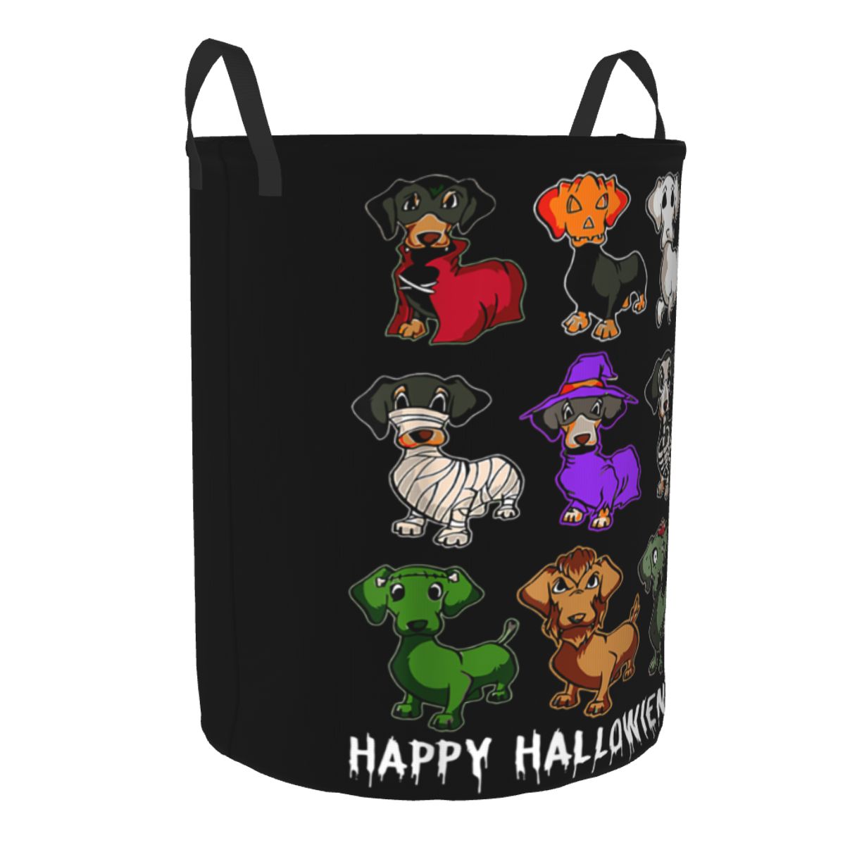 Happy Hallowiener Funny Dachsh - огляд і ціна Baby Nursery Laundry Hamper