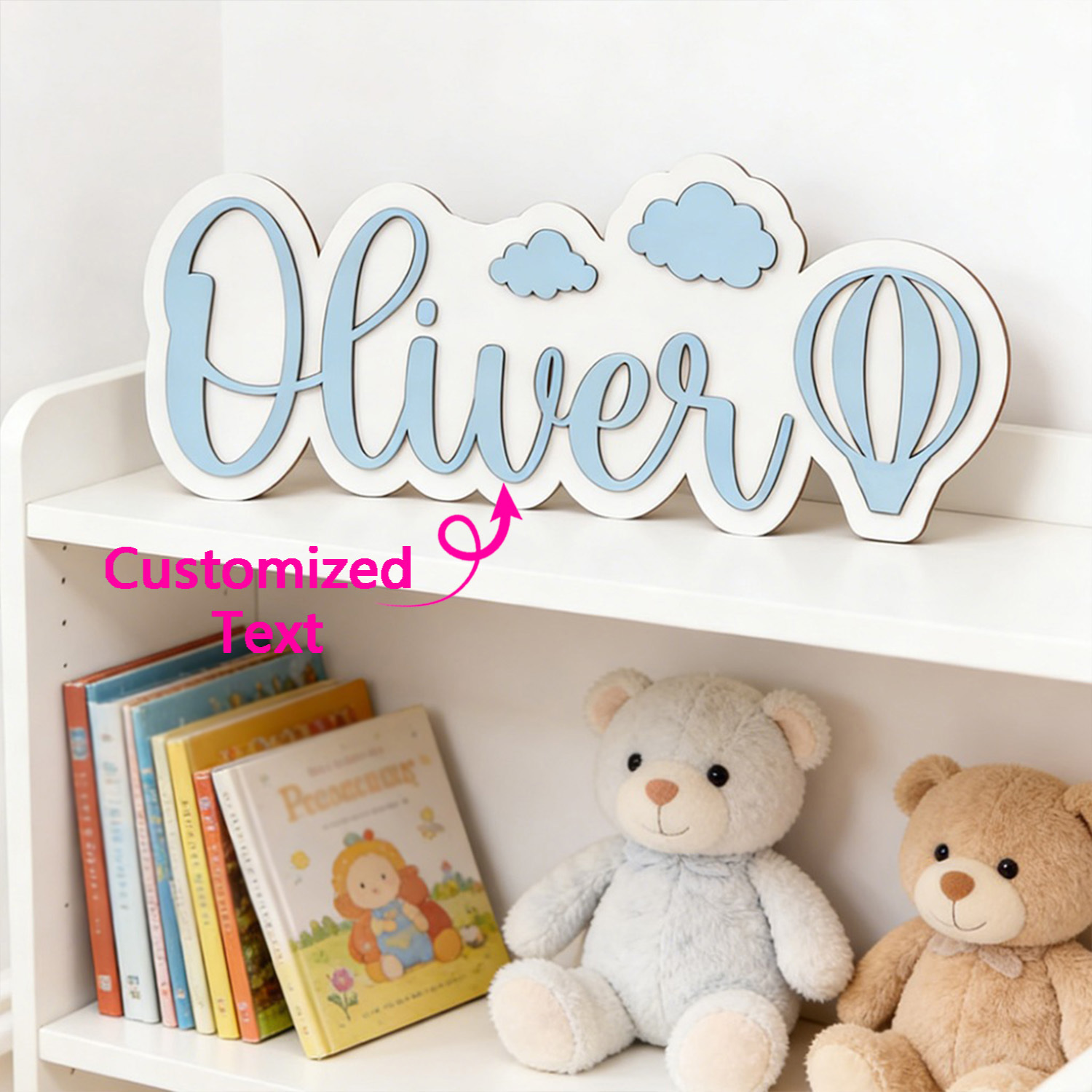 Personalized Hot Air Balloon & - огляд і ціна Baby Nursery In