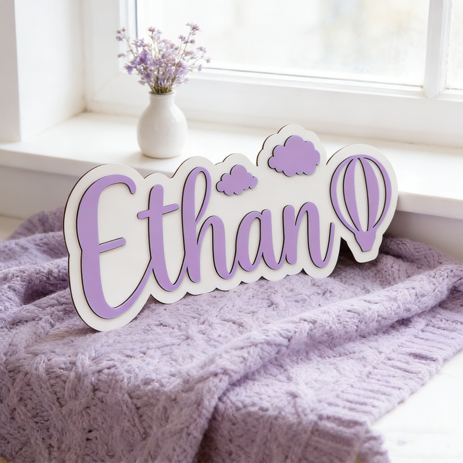 Personalized Hot Air Balloon & - огляд і ціна Baby Nursery In