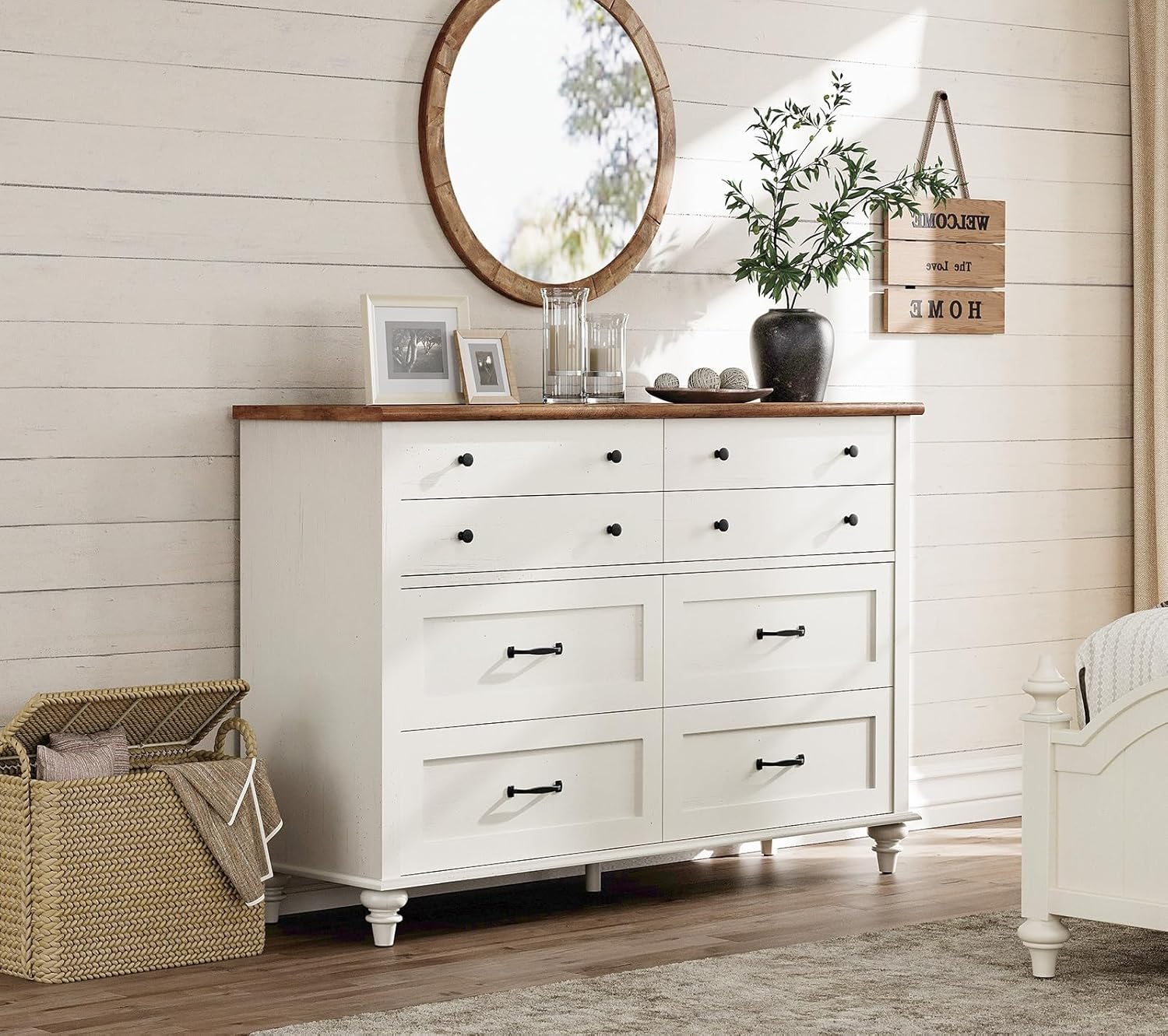 Modern  Kids Dresser with 7 Dr - огляд і ціна Baby Nursery Chest Of Drawers
