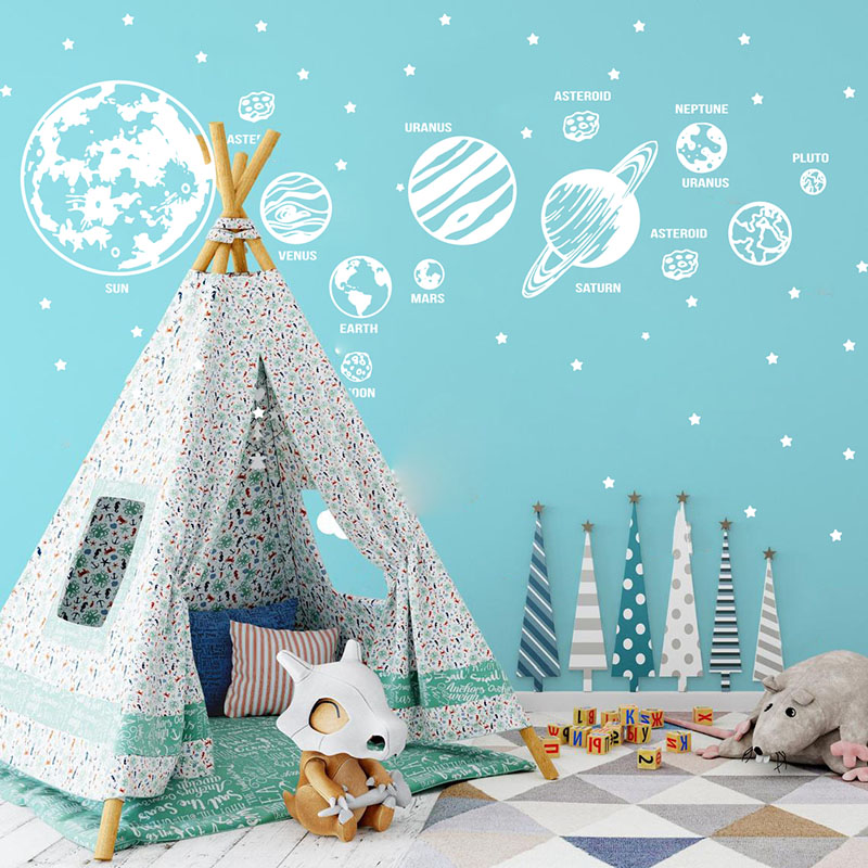 Large Planets Solar System Spa - огляд і ціна Baby Nursery Modern