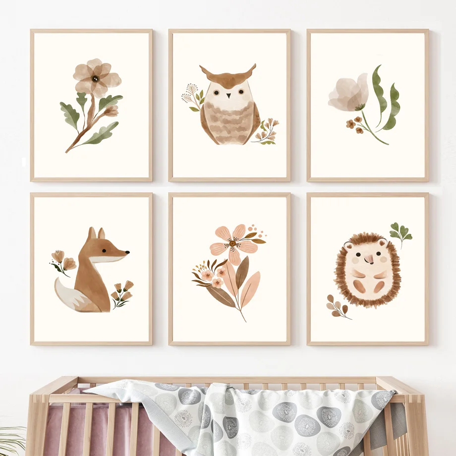 2026 Woodland Nursery Wall Art - огляд і ціна Baby Nursery Themes 2026