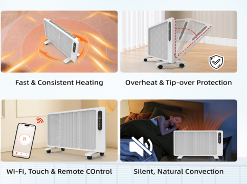 Quiet Radiant Graphene Electri - огляд і ціна Baby Nursery In