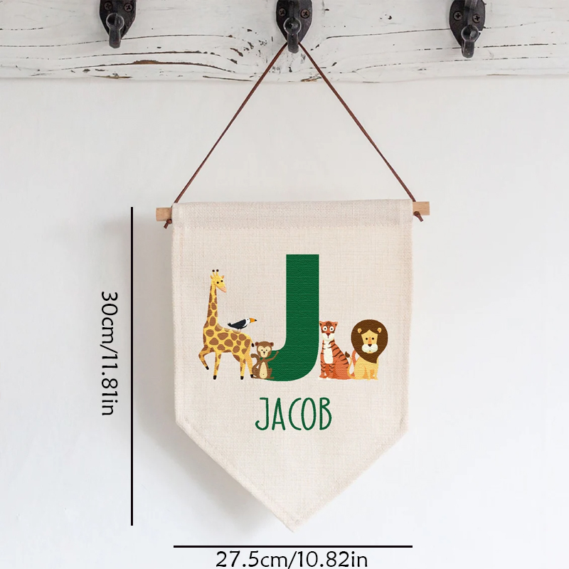 Personalised Name Jungle Anima - огляд і ціна Baby Nursery Jungle Animals